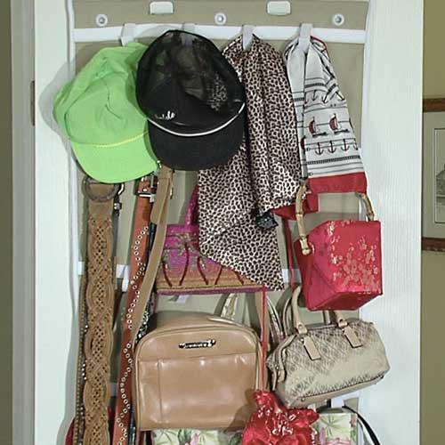 Heavenly Handbag Holder can hold lots of items besides handbags