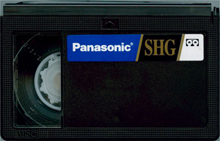VHS-C tapes converted to DVD