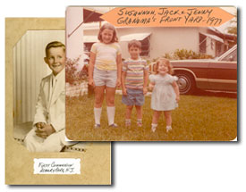 converting photos, slides, negatives to CD and DVD to preserve personal history